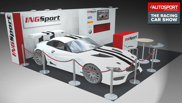 INGSport stand at Autosport International 2016