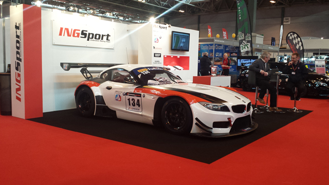 INGSport stand at Autosport International 2016